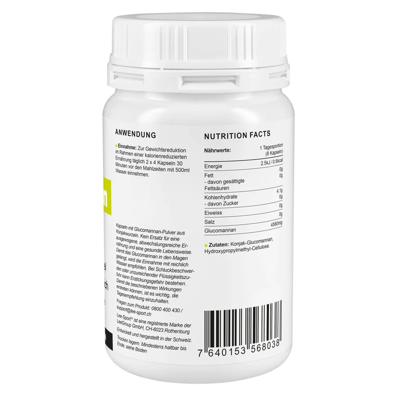 Glucomannan Kapseln
