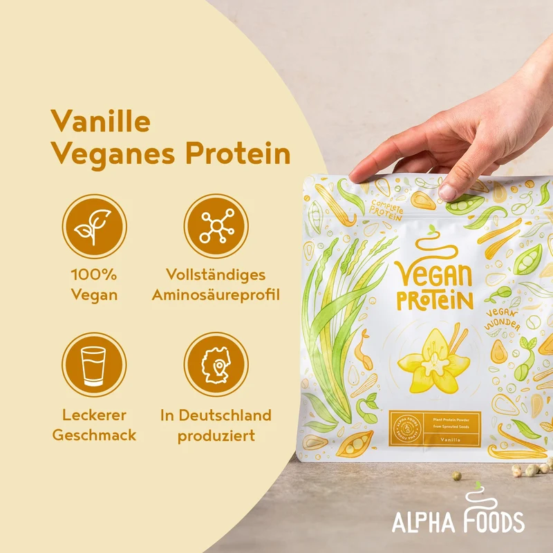 Vegan Protein - Vanille 2x600g