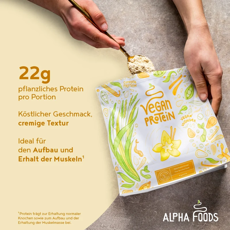 Vegan Protein - Vanille 2x600g