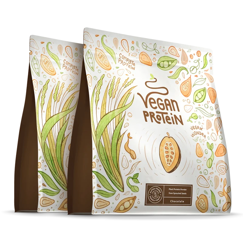 Vegan Protein - Schokolade 2x600g