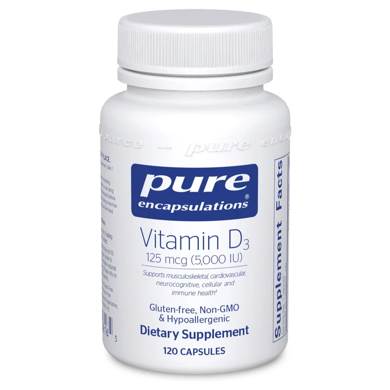 Pure Encapsulations Vitamin D3 5000IU 120ct