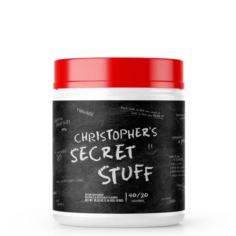 CBUM Christopher's Secret Stuff Pre-Workout