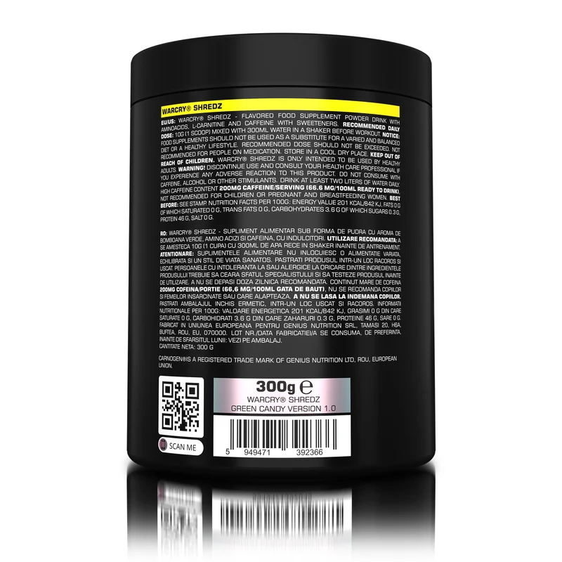 WARCRY® SHREDZ 300g/30serv