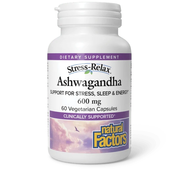 Natural Factors Stress Relax Ksm66 Ashwagandha 60ct