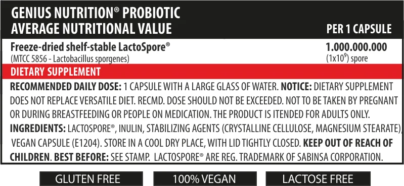 PROBIOTIC 60caps/60serv
