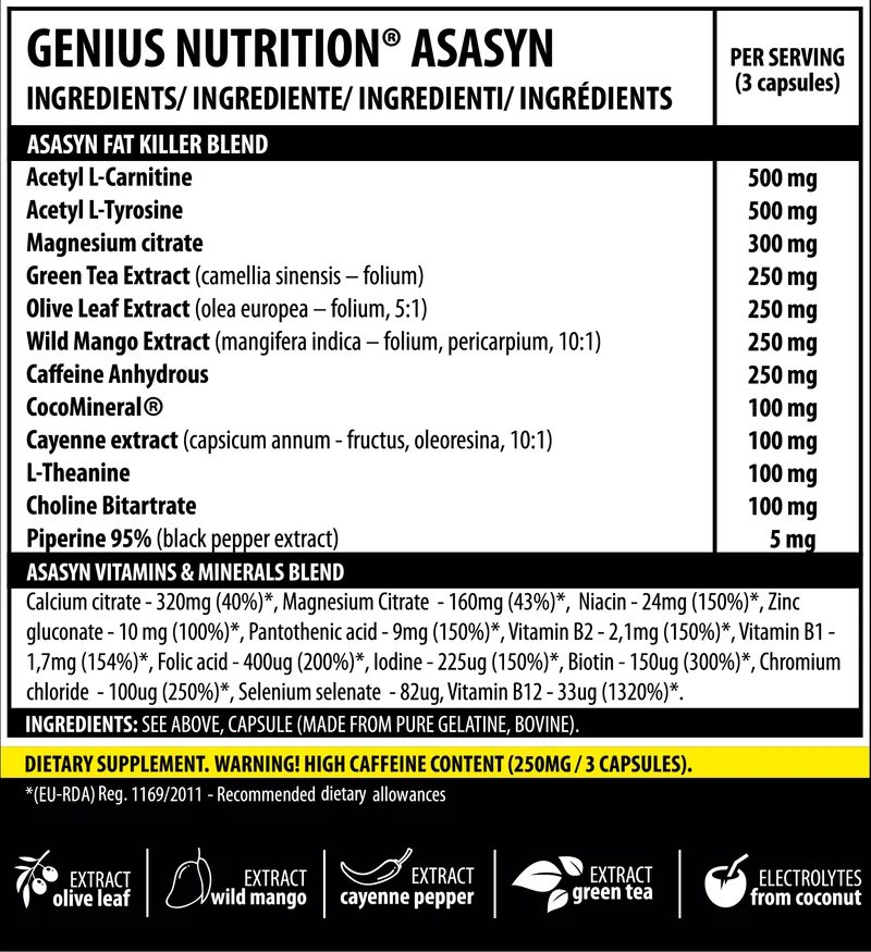 ASASYN 180caps/60serv