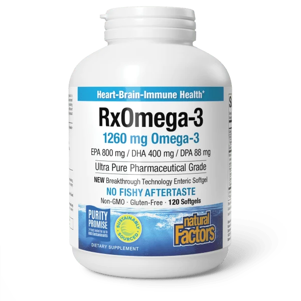 Natural Factors RxOmega-3 1260 mg