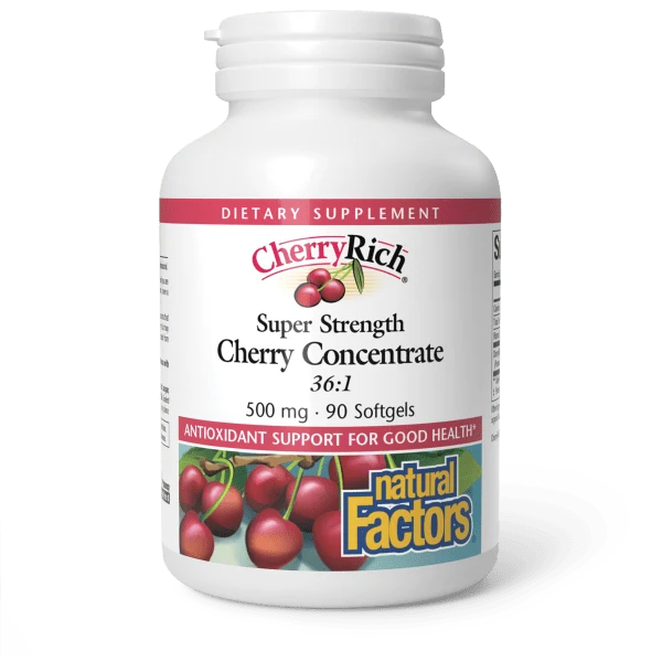 Natural Factors Cherryrich Super Strength 500mg