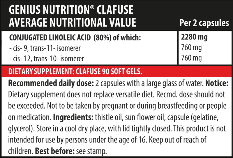 CLAFUSE 90softgels/45serv