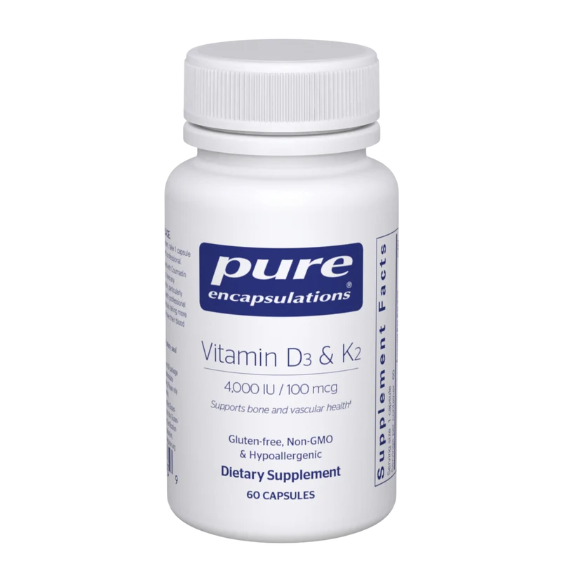Pure Encapsulations Vitamin D3 K2 4000iu