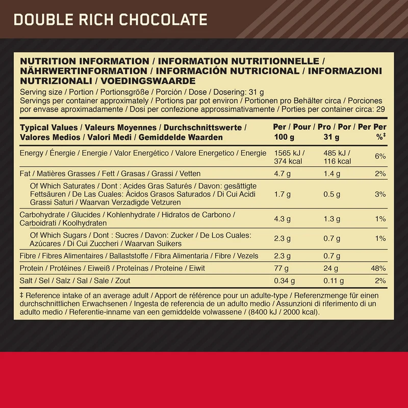 100% Whey Gold Standard (900g)