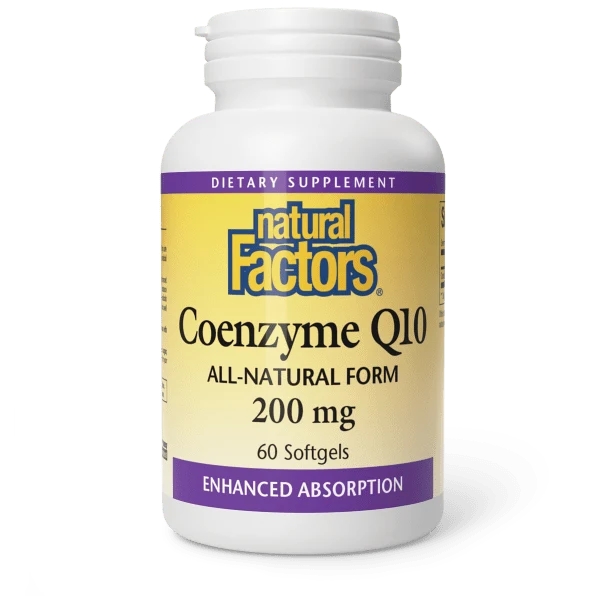 Natural Factors Coenzyme Q10 200 mg