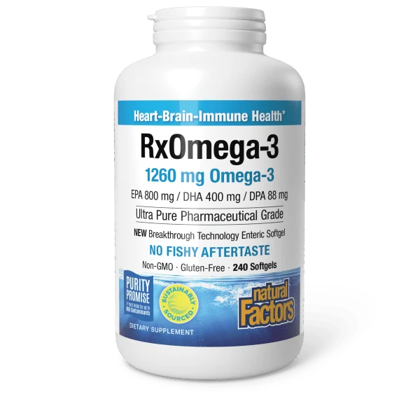 Natural Factors Rx Omega3 1260mg 240ct