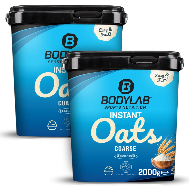 2 x Instant Oats coarse (grof gemalen) (elk 2000g)