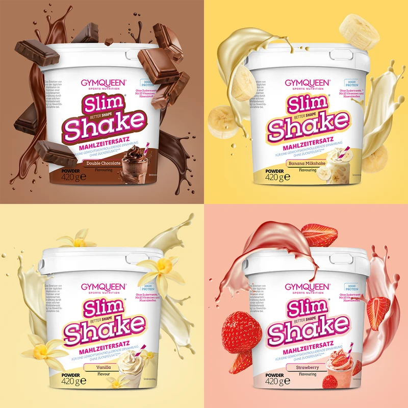 4 x Slim Shake (elk 420 g)