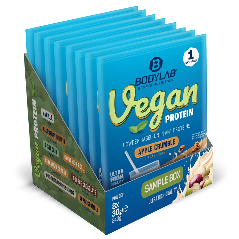 Vegan Protein proefpakket (8 Proben je 30g)