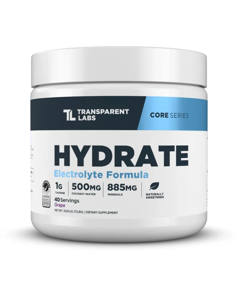 Transparent Labs Hydrate - Grape