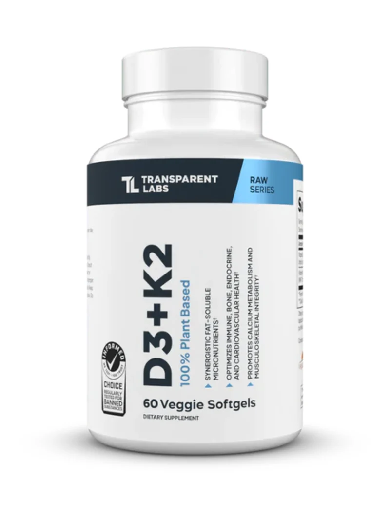 Transparent Labs Vitamin D3 & K2