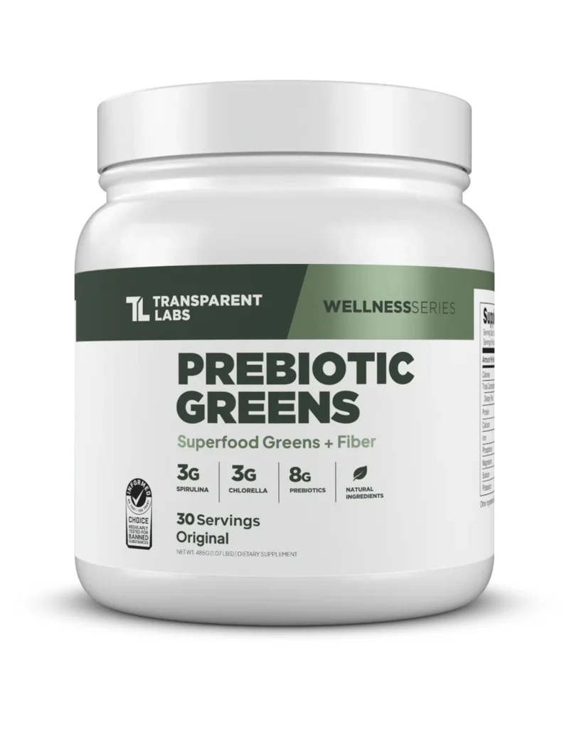 Transparent Labs Prebiotic Greens - Original