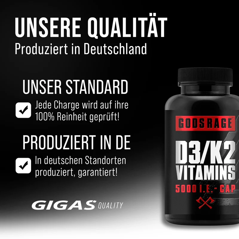 D3/K2 Vitamins Kapseln