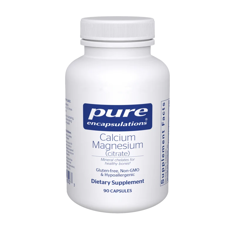 Pure Encapsulations Calcium-Magnesium Citrate 90ct