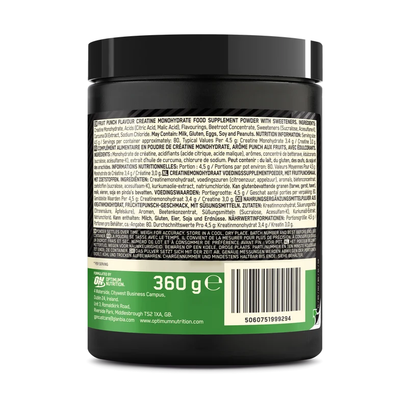 Micronised Creatine Powder Flavored (360g)