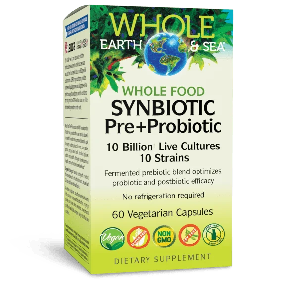 Natural Factors Whole Earth + Sea Whole Food Synbiotic