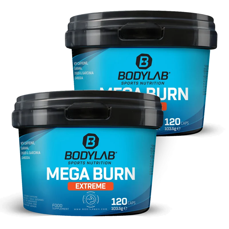 2 x Mega Burn Extreme (elk 120 capsules)