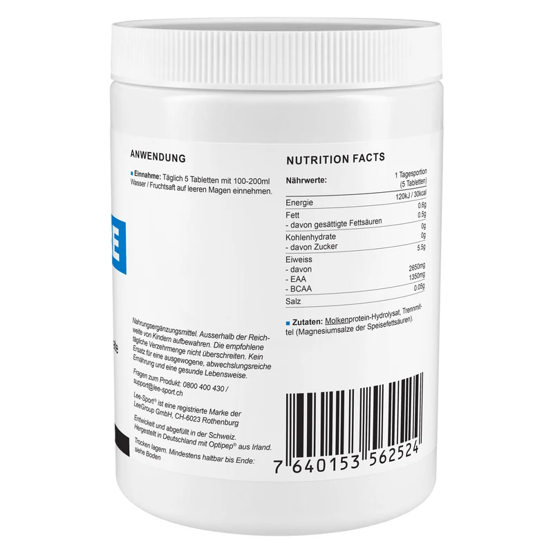 Aminosäure Tabletten