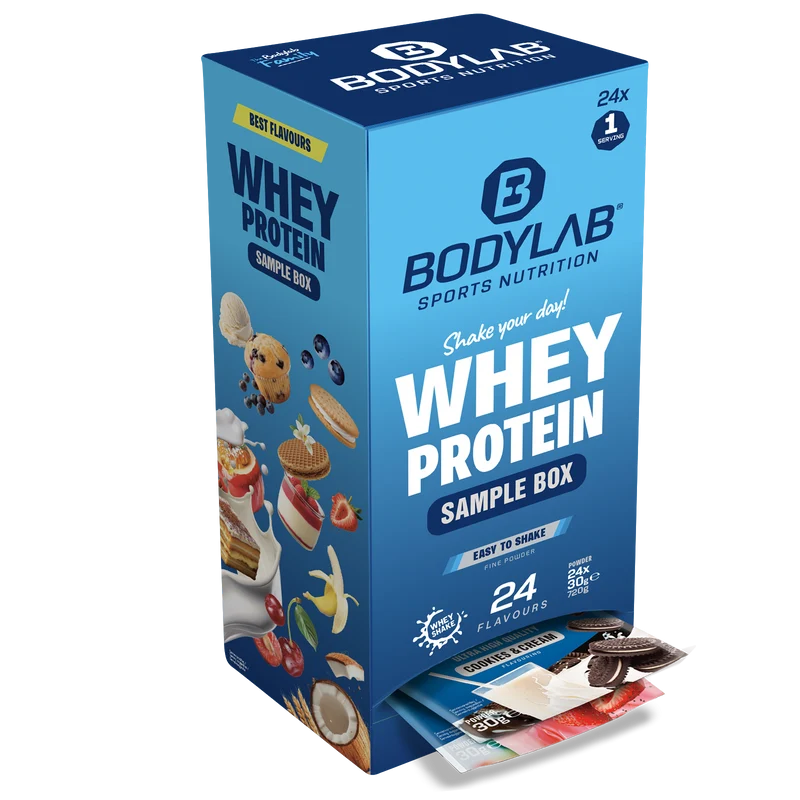 BODYLAB Whey Protein Adventskalender - 24 smaken (24 x 30 g)