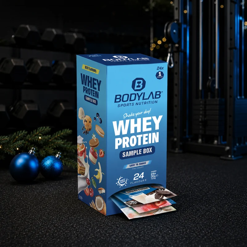 BODYLAB Whey Protein Adventskalender - 24 smaken (24 x 30 g)