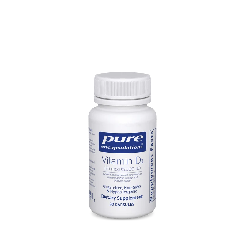 Pure Encapsulations Vitamin D3 5000iu 30ct