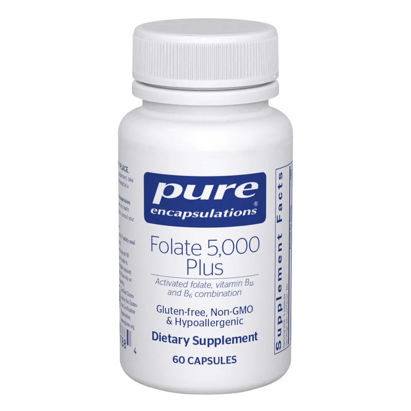 Pure Encapsulations Folate 5000 Plus