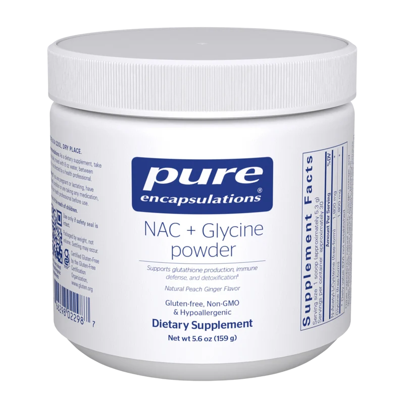 Pure Encapsulations NAC + Glycine powder