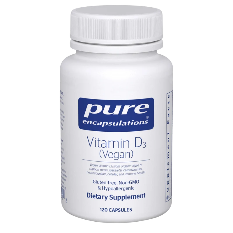 Pure Encapsulations Vegan D3 120ct