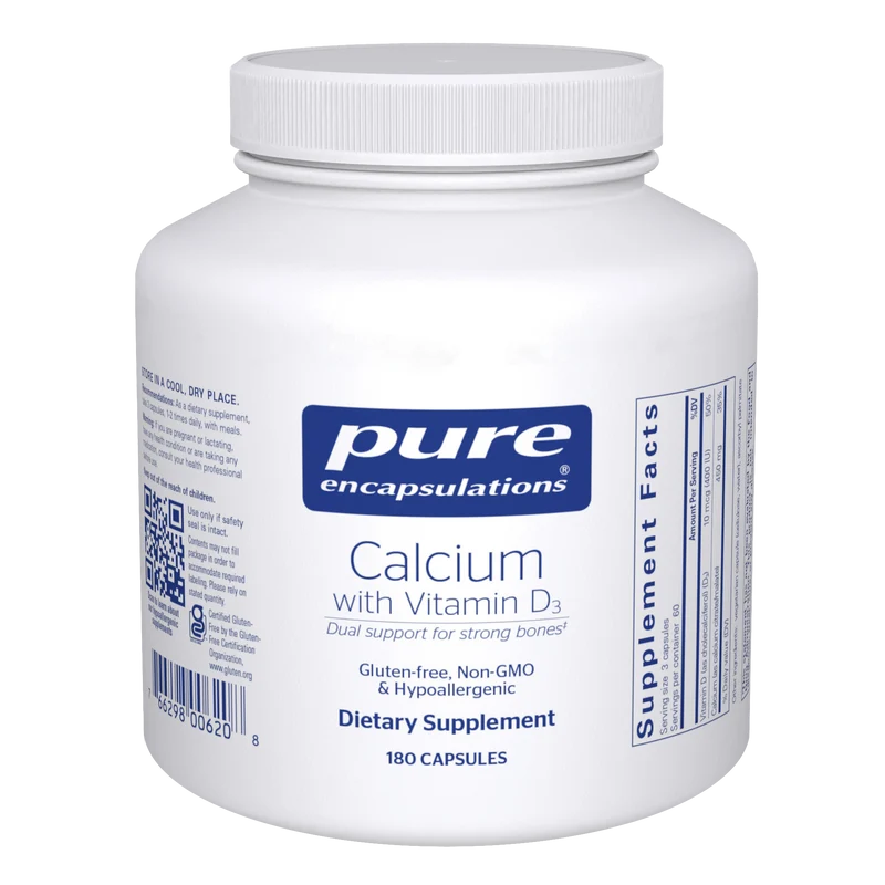 Pure Encapsulations Calcium w/vitamin D3