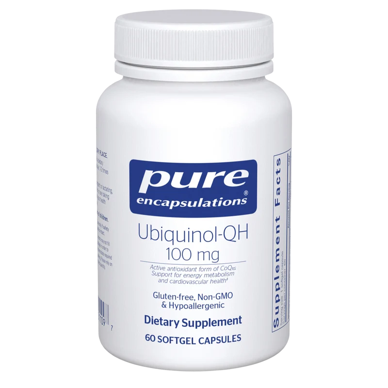 Pure Encapsulations Ubiquinol QH 100mg 60ct