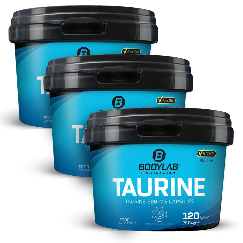 3 x Taurine (120 Kapseln)