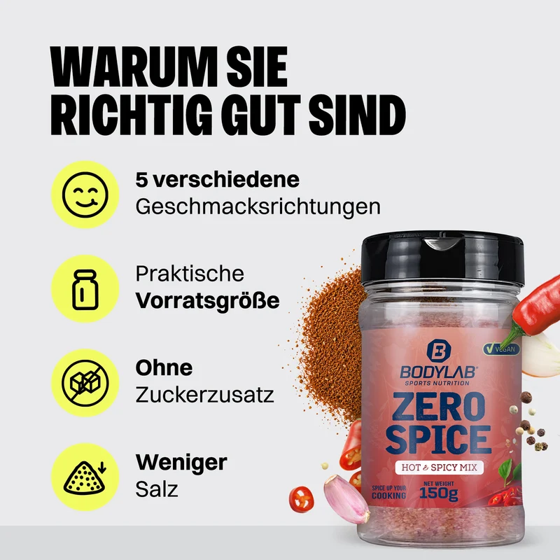 5 x ZERO Spice (elk 110 - 190 g)