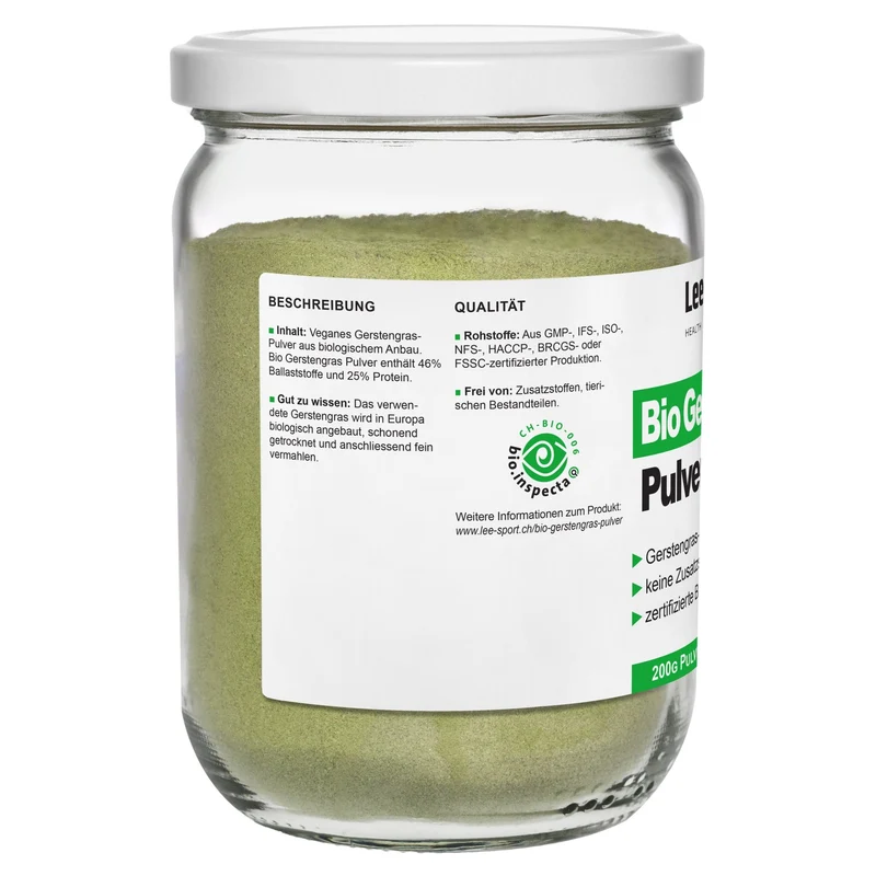 Bio Gerstengras Pulver