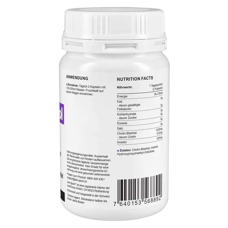 Cholin Inositol Kapseln