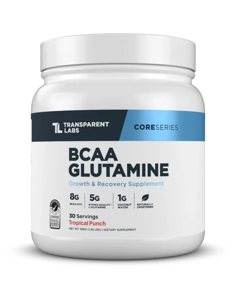 Transparent Labs BCAA Glutamine - Tropical Punch