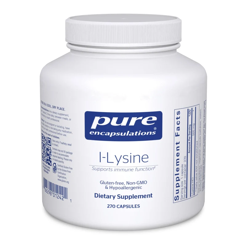 pure Encapsulations L-Lysine 270 caps