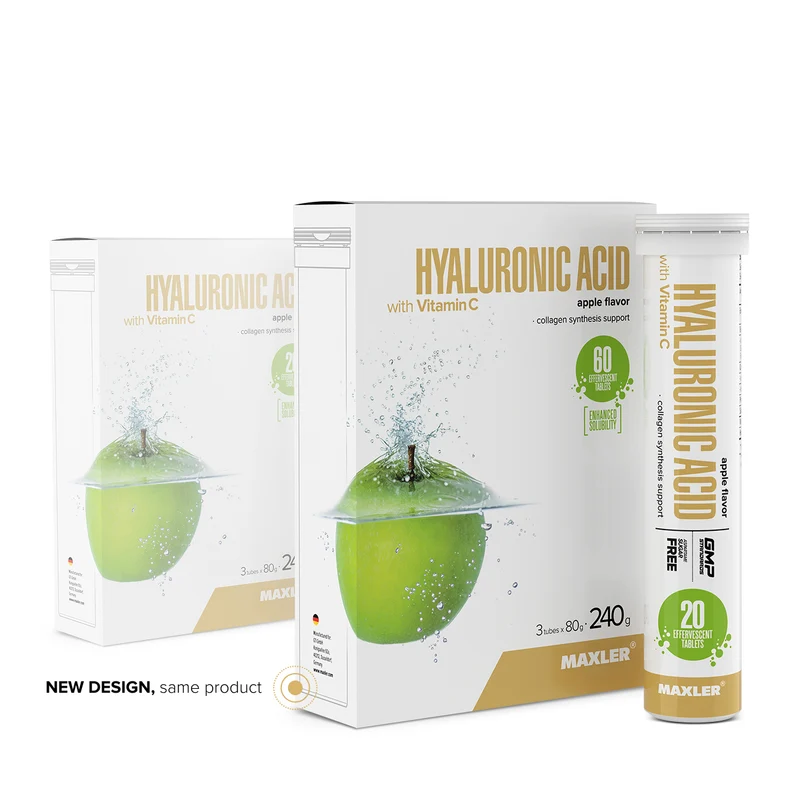 Hyaluronic acid with vitamin C