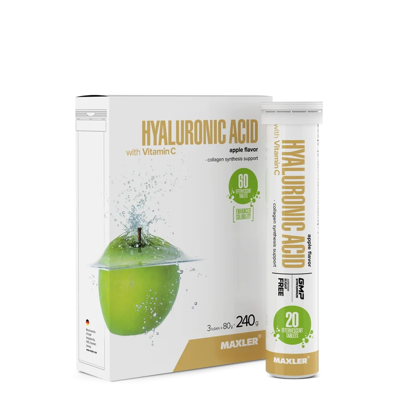 Hyaluronic acid with vitamin C