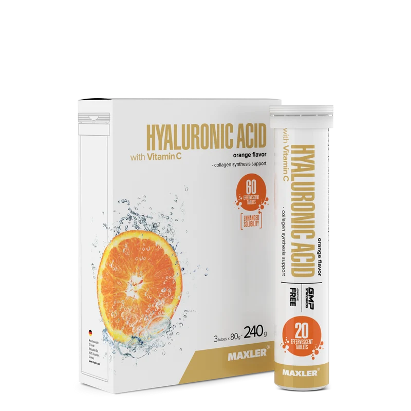 Hyaluronic acid with vitamin C