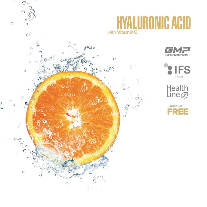 Hyaluronic acid with vitamin C