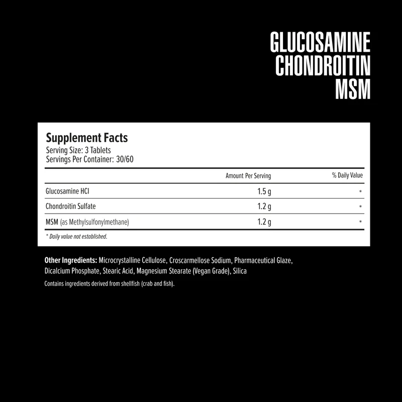 Glucosamine Chondroitin MSM