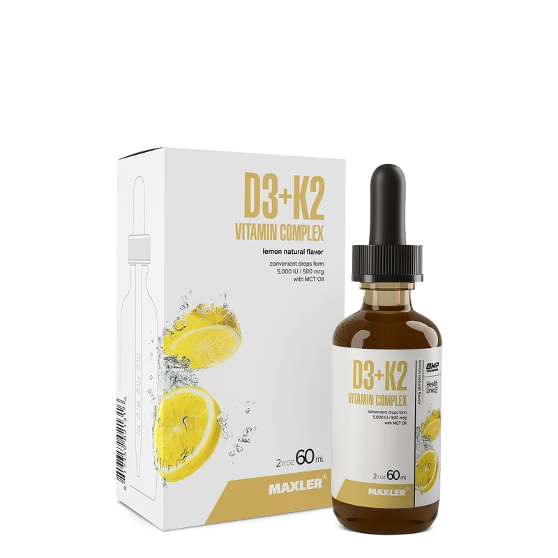 D3+K2 Vitamin Complex Drops