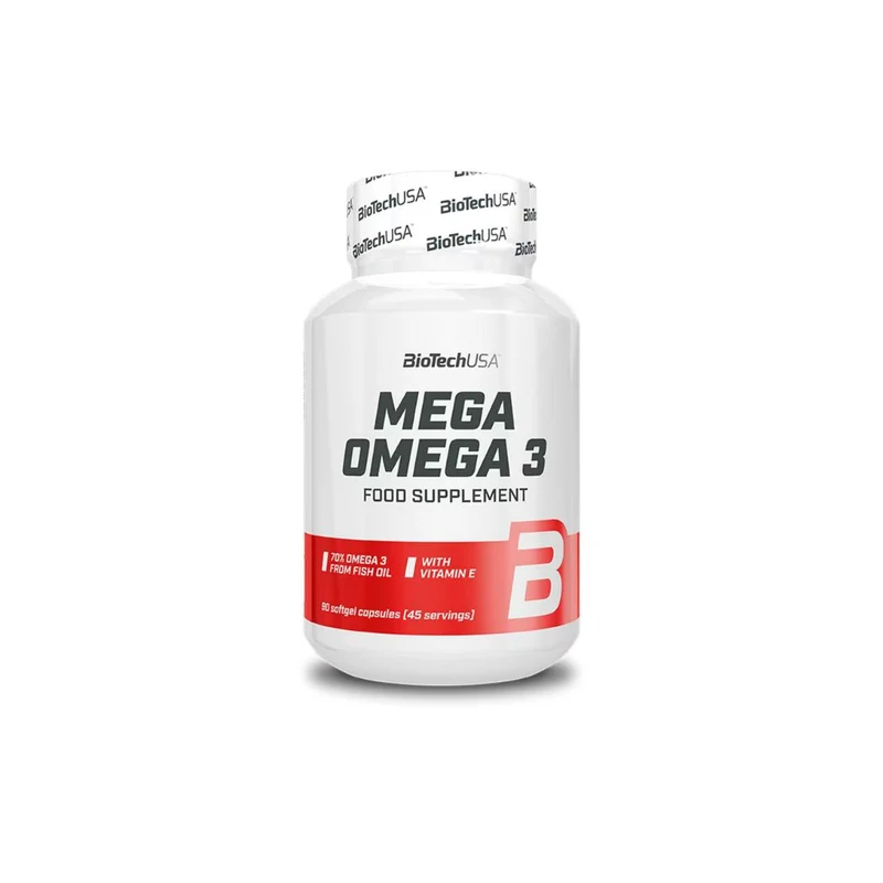 BioTechUSA Mega Omega 3 90 Kapseln